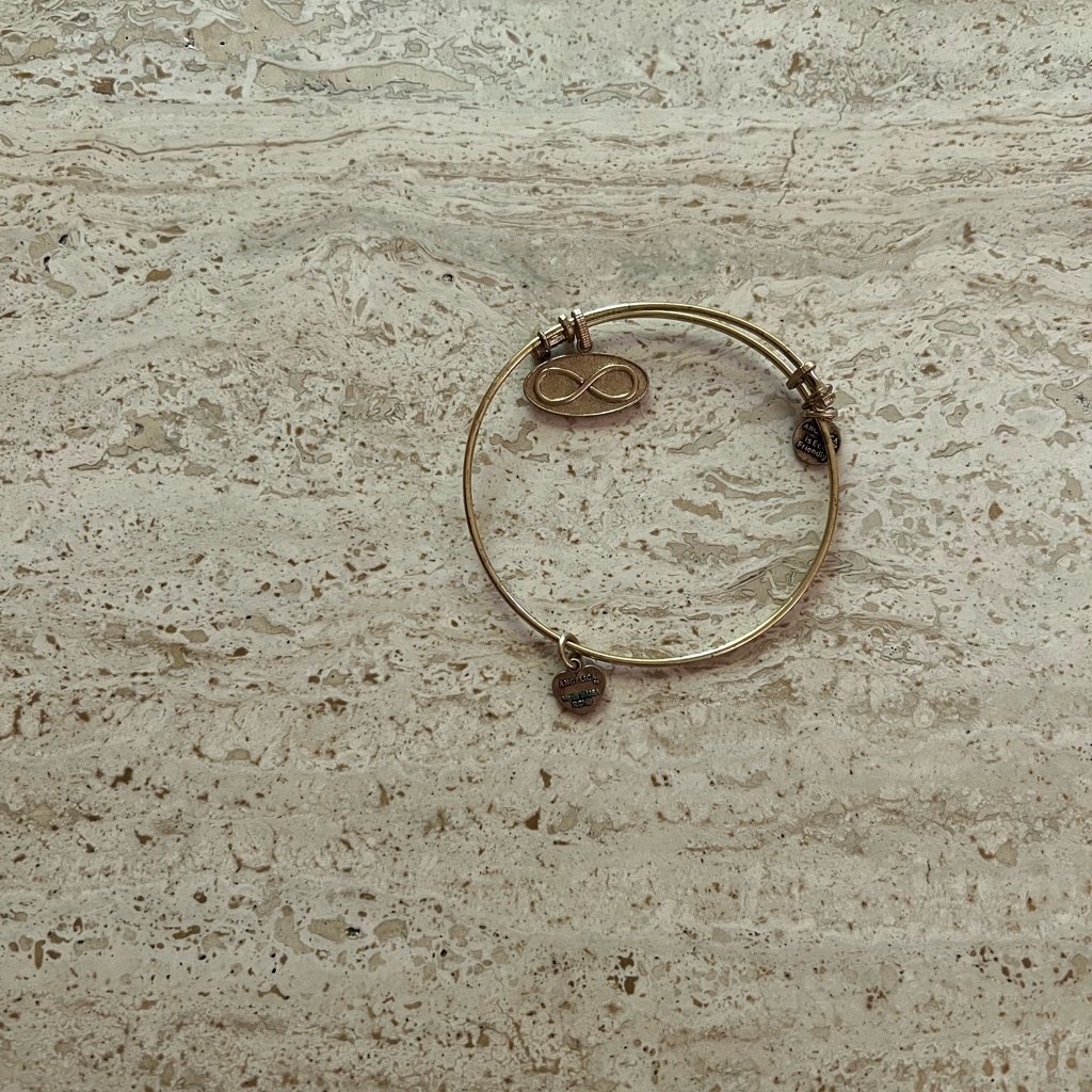 Infinity Bangle Bracelet